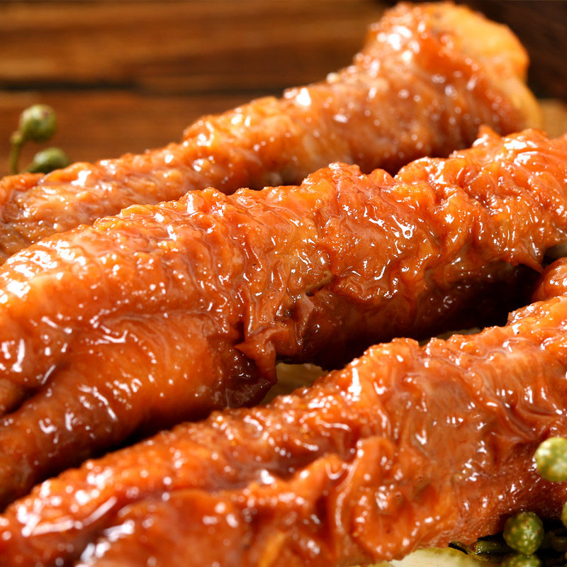 汉盛虎皮凤爪500g五种口味卤鸡爪子即食食品鸡肉零食