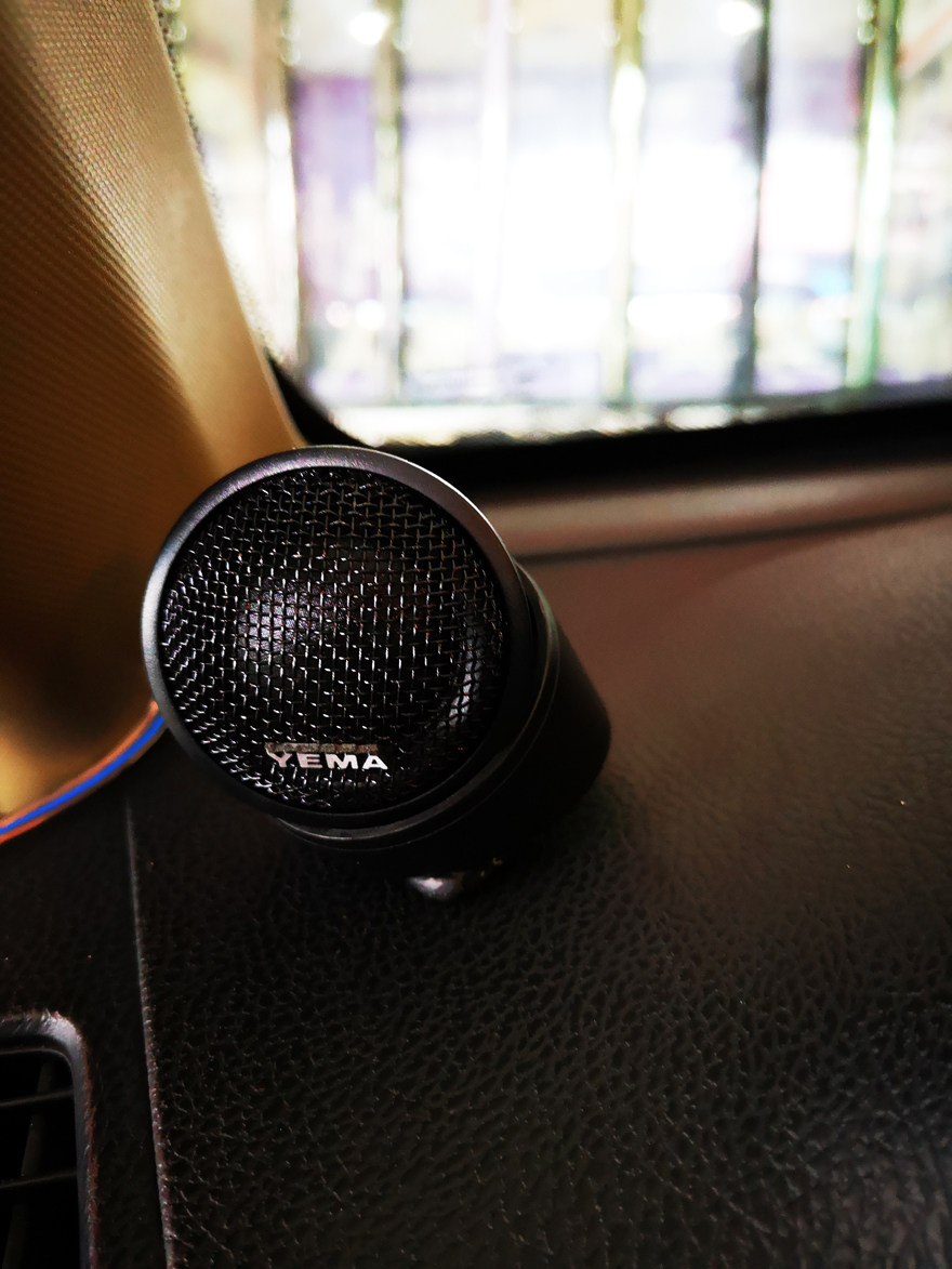 野马ym-t08汽车音响高音喇叭丝膜车载扬声器高音汽车喇叭