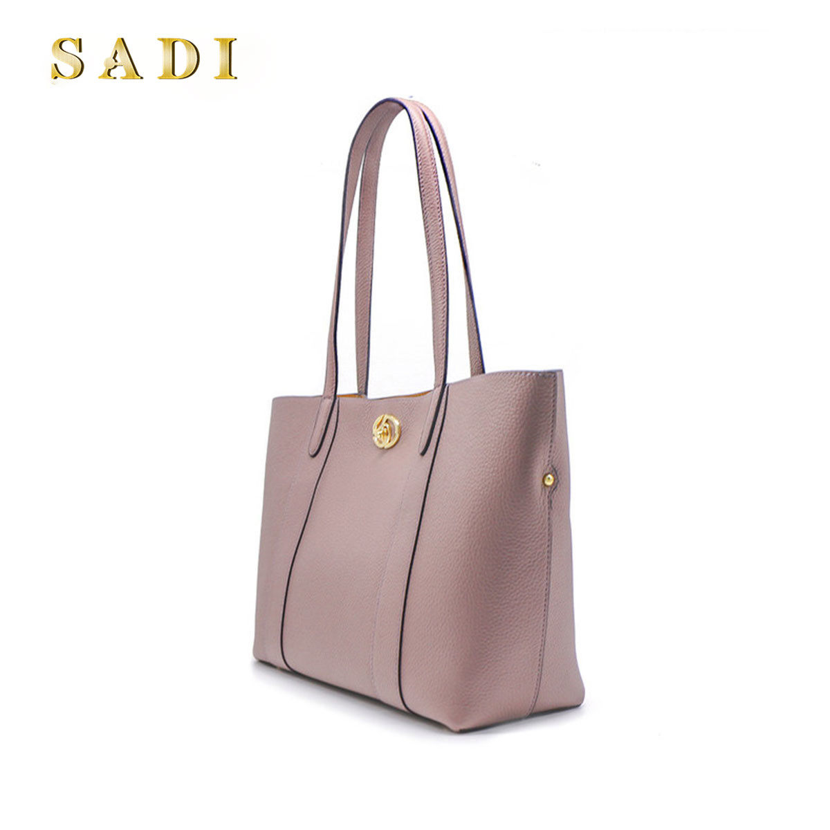 sadi时尚真皮大容量女包单肩包女包萨迪网红2020女士包袋