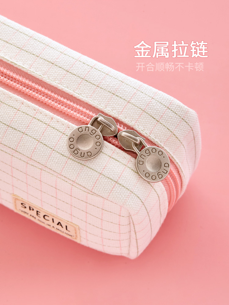 网红多功能安蔻日式可爱高颜值盐系大学生初中韩国笔袋