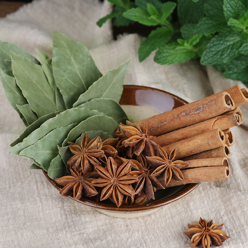 八角桂皮香叶组合炒菜常用香料散装家用干辣椒小茴香厨房调料大全