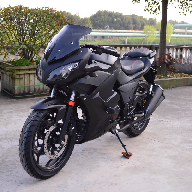 地平线街机车电喷双缸水冷200cc重型摩托车上牌趴赛摩托车整车