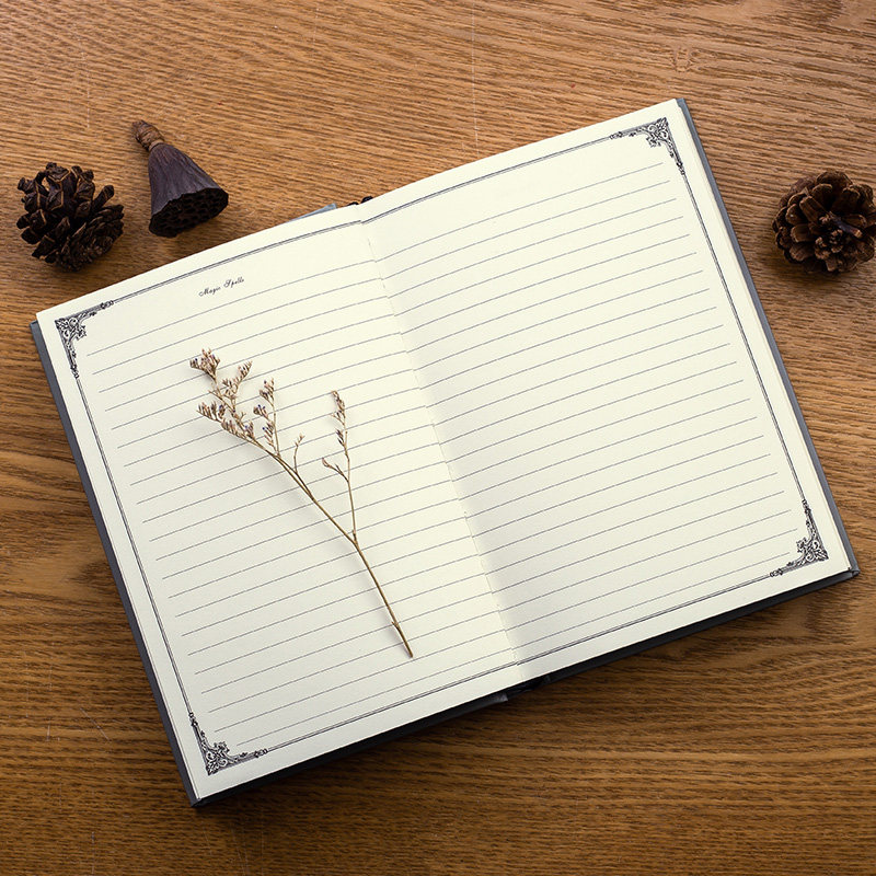 欧式笔记本子个性创意厚本子复古超厚a5日记本加厚网红简约笔记本大学