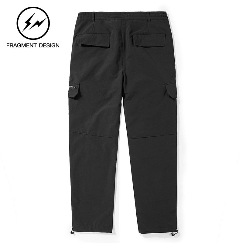 fragmentdesign2020秋冬季闪电男士裤子男多口袋潮牌男裤休闲裤