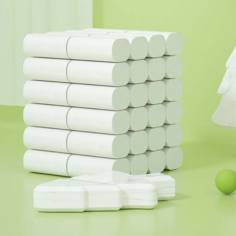 蓝漂无芯卷纸12卷卫生纸家用卷筒纸厕纸家庭装手纸巾