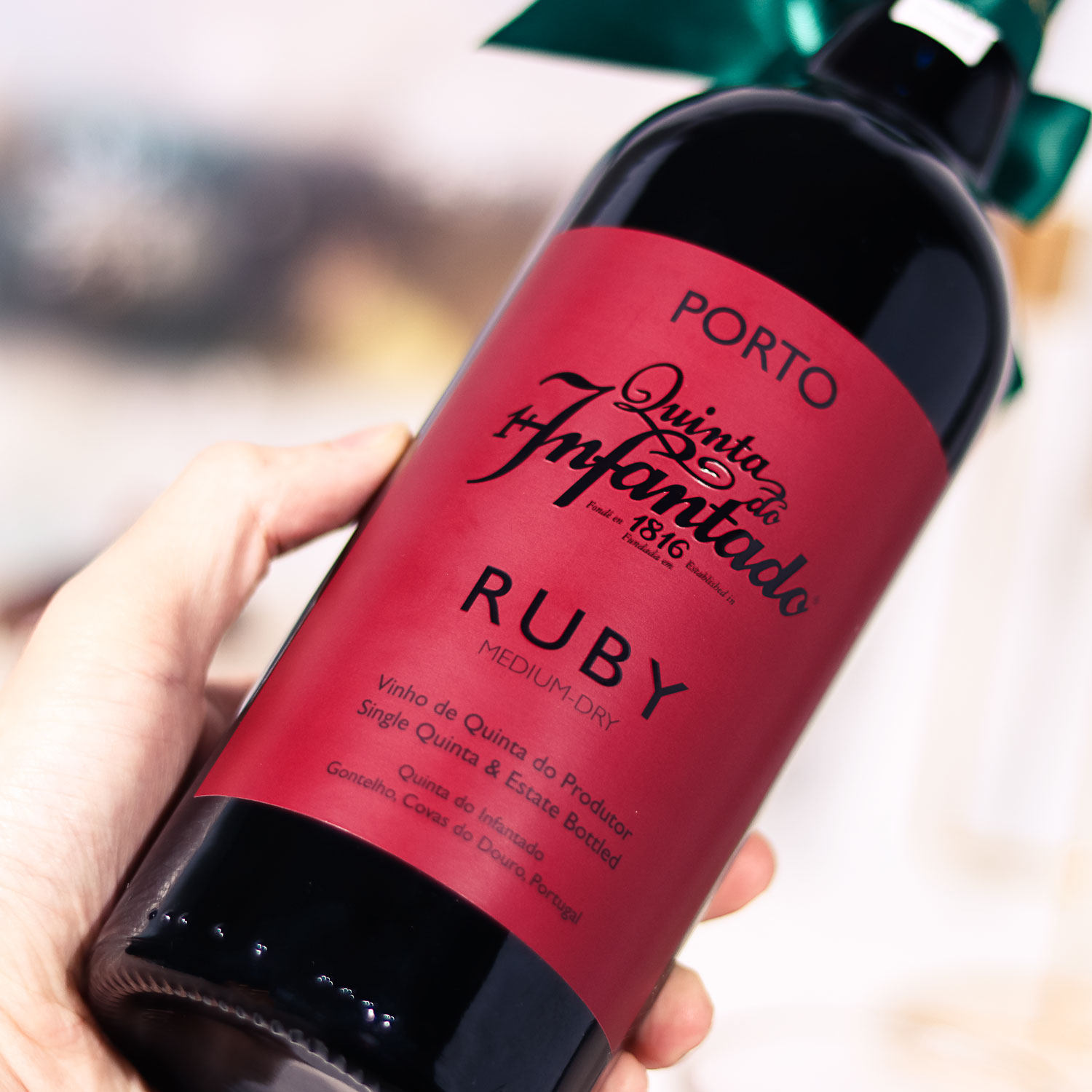 老牌酒庄infantado红宝石波特加强型葡萄酒微醺晚安红酒加强葡萄酒