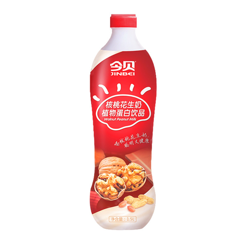 今贝核桃花生家庭营养早餐植物蛋白饮料含乳饮料植物蛋白饮料