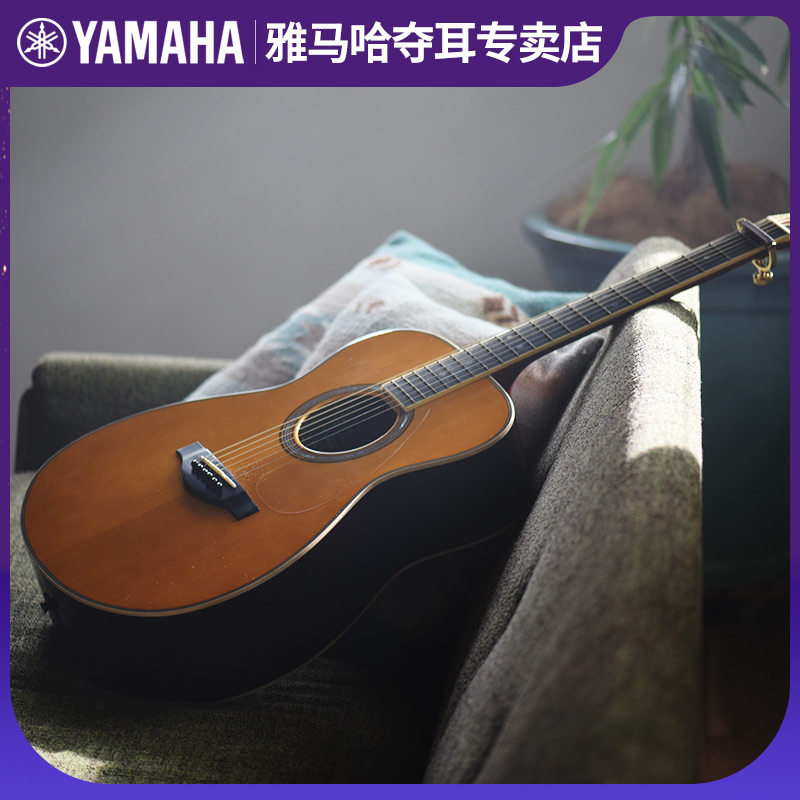 吉他yamaha雅马哈加振fgtafsta单板民谣电箱木吉吉他民谣吉他