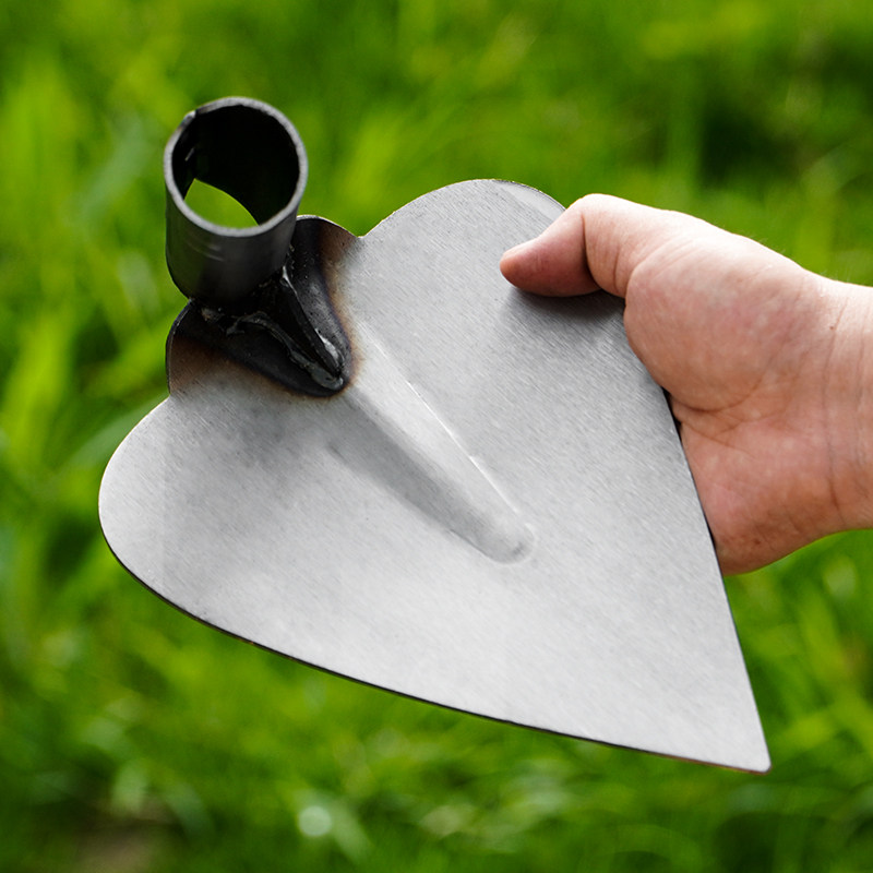 三角开沟起垄锄松挖土开荒拉锄尖头挖沟农用锄头