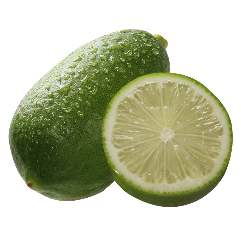 海南香水青柠檬奶茶茶店专用无籽一级绿柠新鲜柠檬