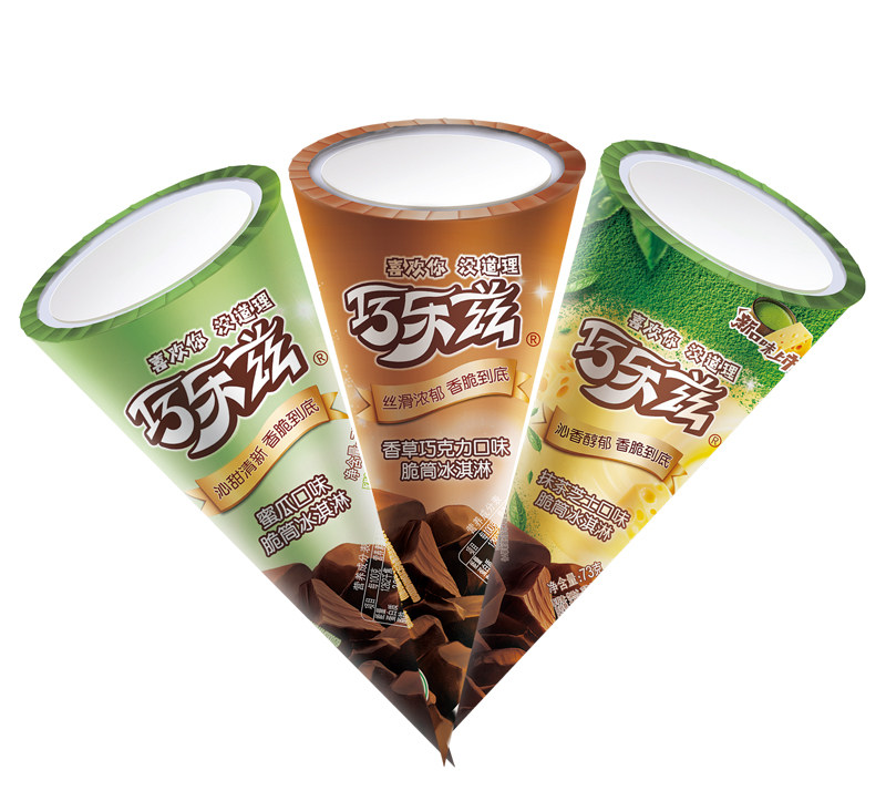伊利巧乐兹脆筒香草哈密瓜草莓网红雪糕冰品冰棍冰淇淋