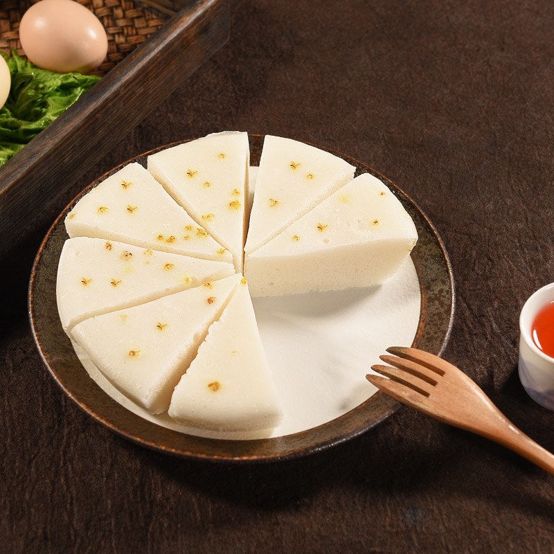 安井桂花糕米糕白糖发糕加热即食300g