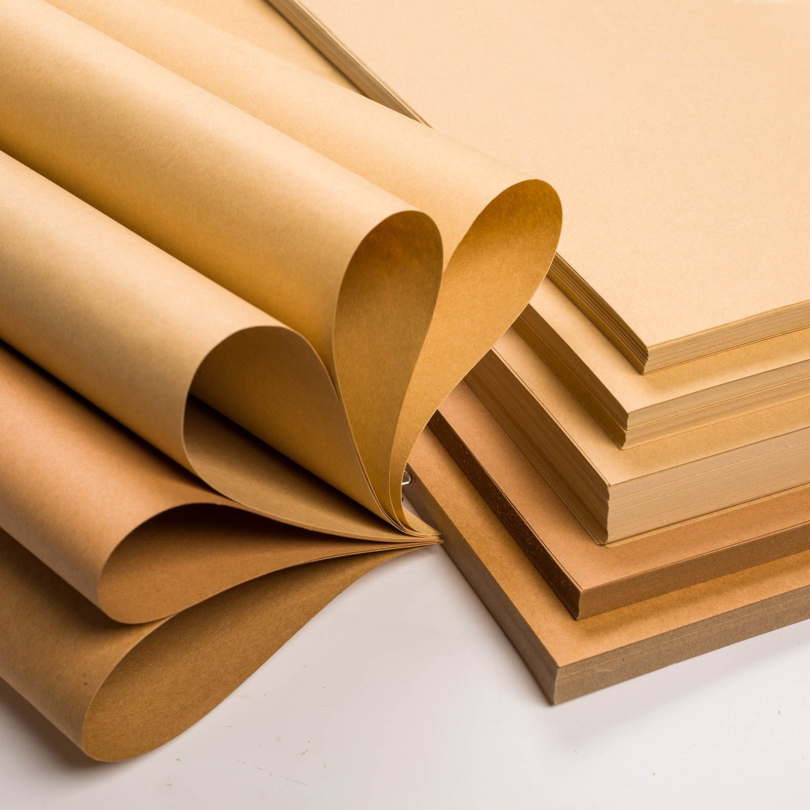 牛皮卡纸50张a4加厚硬纸卡大张手工封面硬纸板黑a3白牛皮纸儿童学生