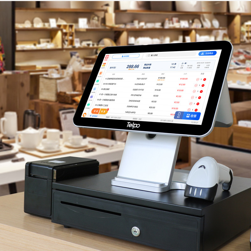 机超市便利店小型服装收银系统软件管理智能自助商超结算终端思迅收银