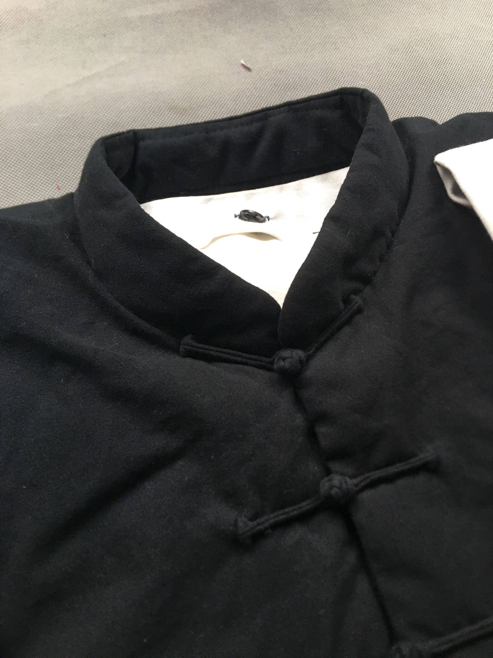 冬季中式男士保暖外套禅修居士传统服装棉衣唐装