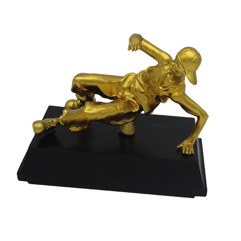 奖杯树脂青少年舞蹈freestyle专业breakg街舞大赛定制手机防尘塞