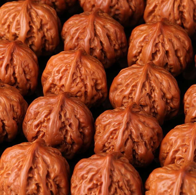 冷门文玩核桃手串男盘玩八棱手小核桃把玩秋子灯笼佛珠