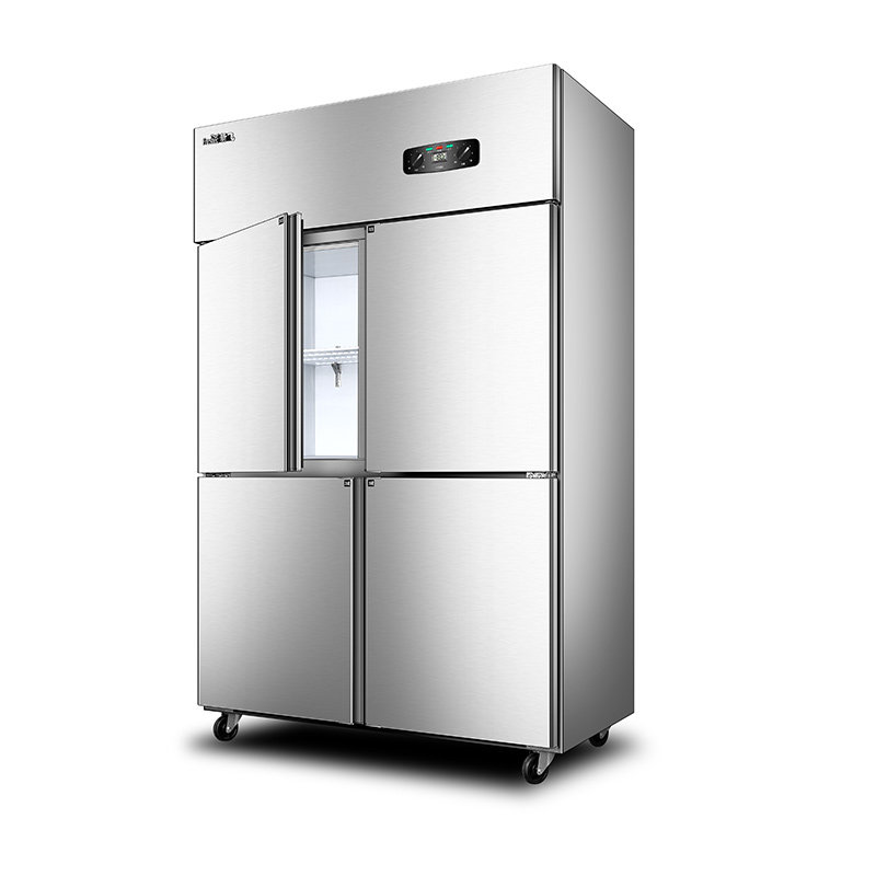 新飞六门大容量立式冷柜开门冷藏冷冻厨房双温展示柜