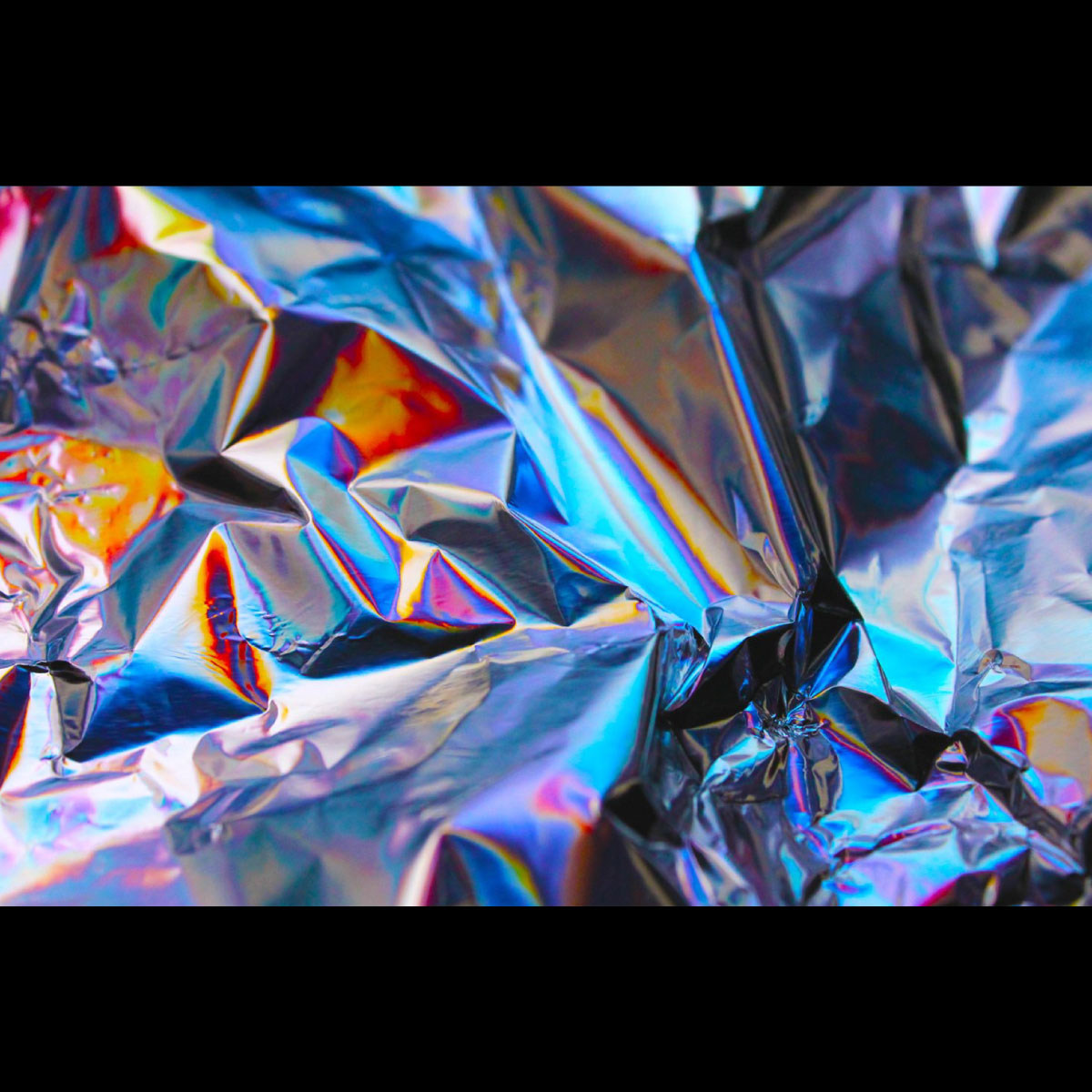 90款潮流炫彩全息镭射金属光泽箔纸海报设计肌理设计素材