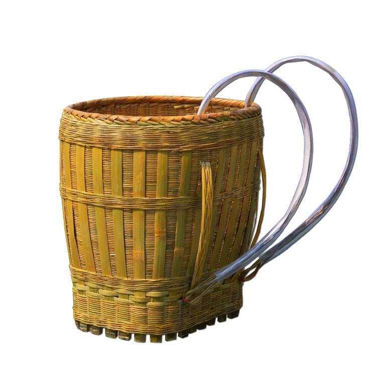 背箩竹制品四川四季用品背兜竹蔑古装带子竹编竹编
