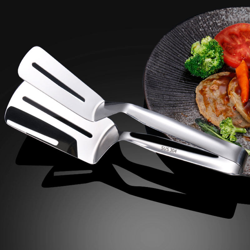 夹子不锈钢牛排家用油炸防烫加长厨房烤箱老式烧烤夹