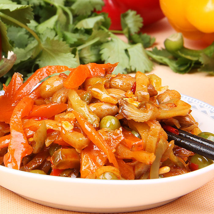 陕西特产万盛园潼关酱菜什锦榨菜咸菜下饭饭菜酱菜