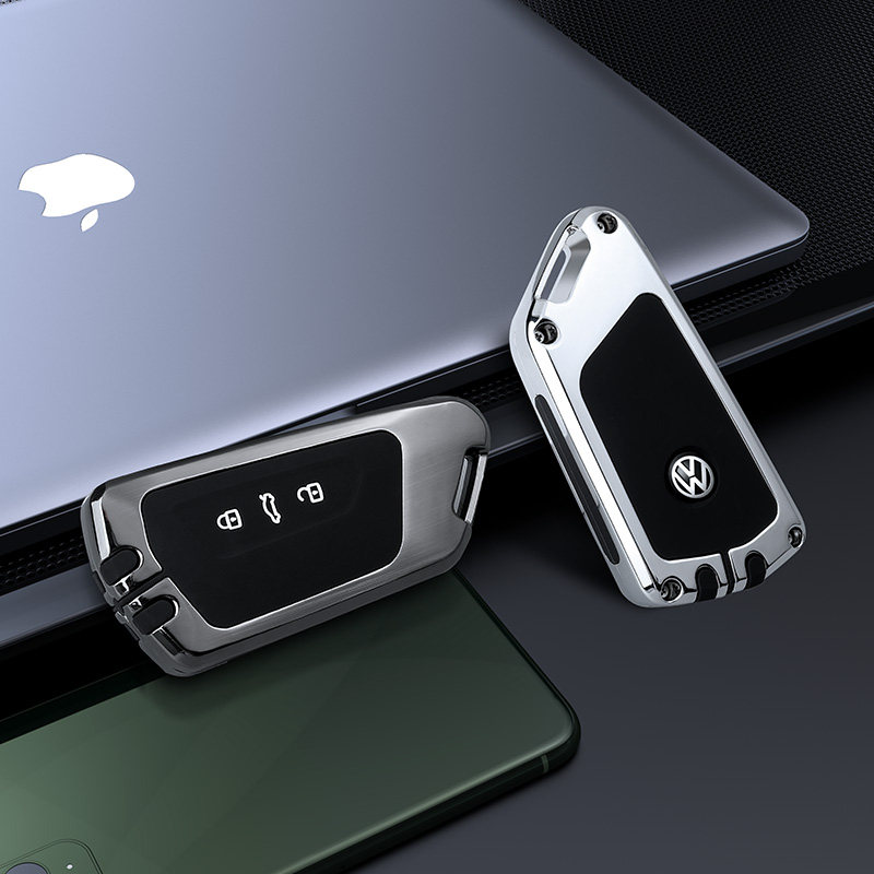 上汽大众id3钥匙id4crozz车用钥匙包id6金属壳扣车用钥匙包