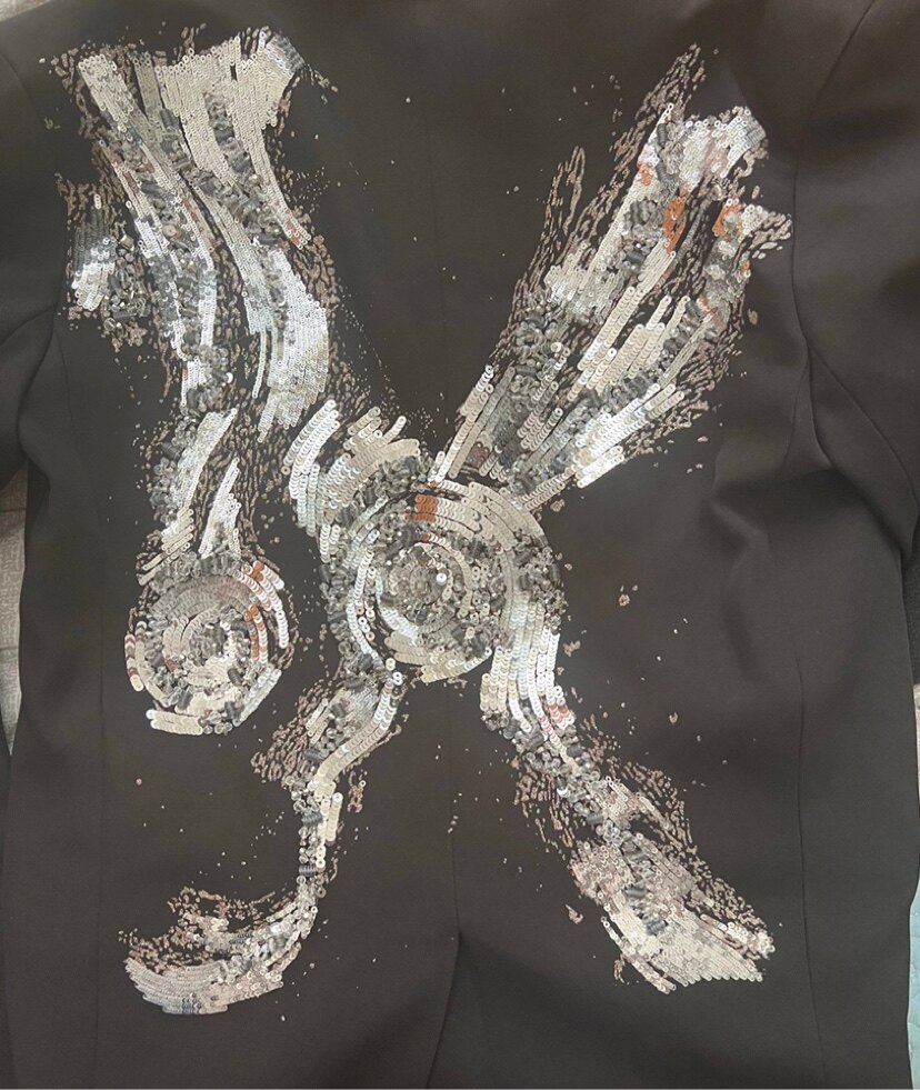 slp高版本赶紧慈善版本时装大义手工设计晶麟西服