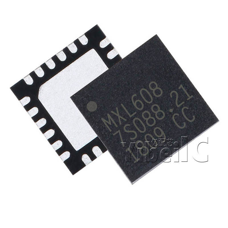 亿配mxl608qfn24贴片mxl608agt数字调谐器ic芯片芯片