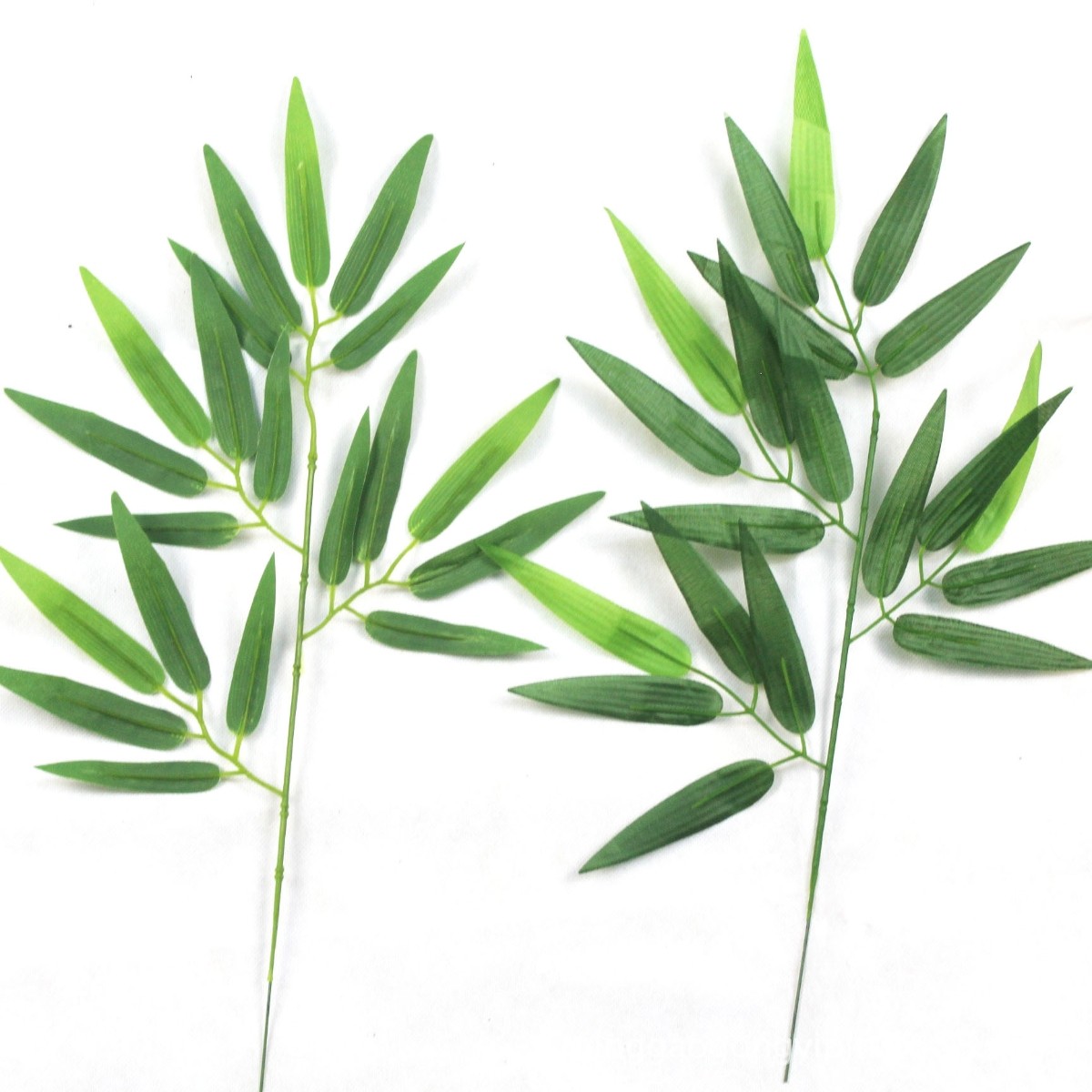 竹叶塑料装饰仿真竹枝竹子竹子叶叶子树叶田园仿真绿植