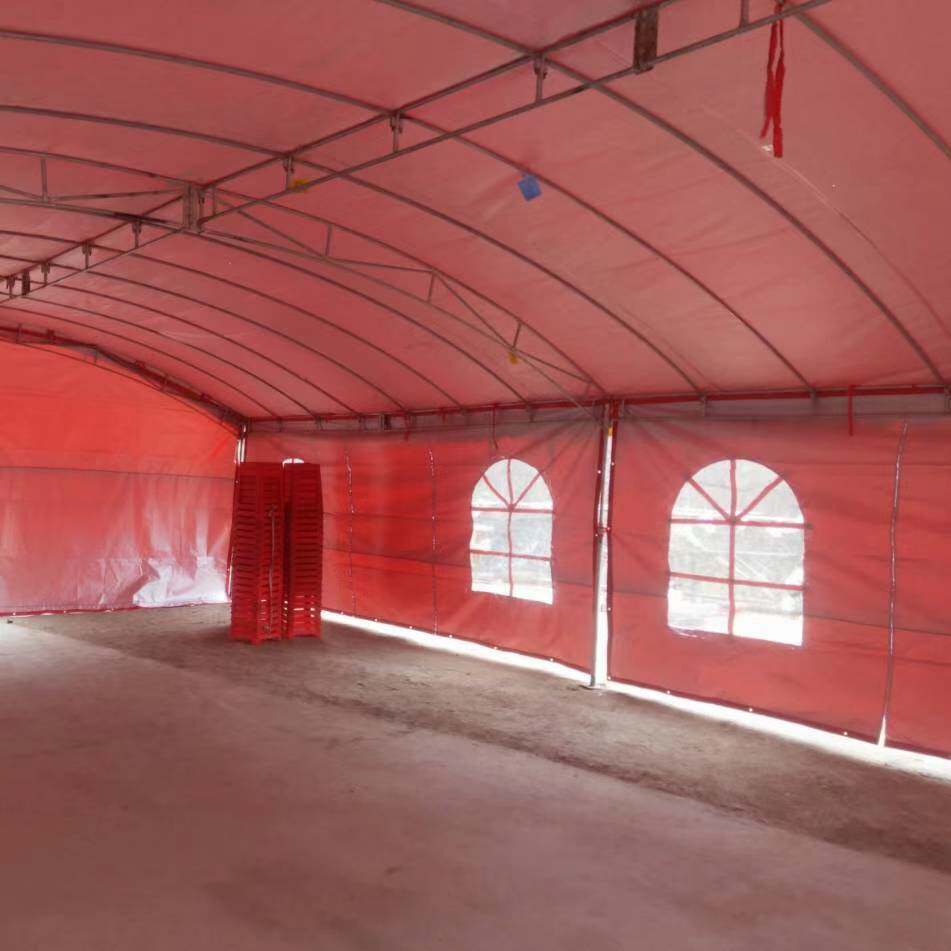 雨棚演出篷子加厚防寒婚宴彩蓬挡风仓储布篷子遮阳篷