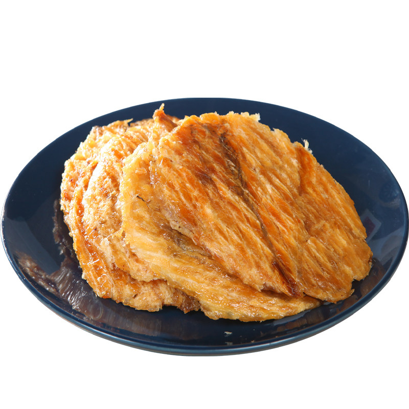 烤鱼片特级安康鳕鱼片鱼干休闲健康零食即食现烤大连特产海鲜干货