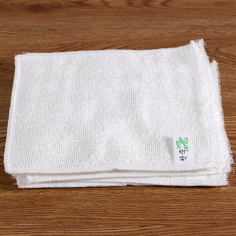20条抹布毛去油易掉不易吸水布吸水白色洗碗不粘抹布