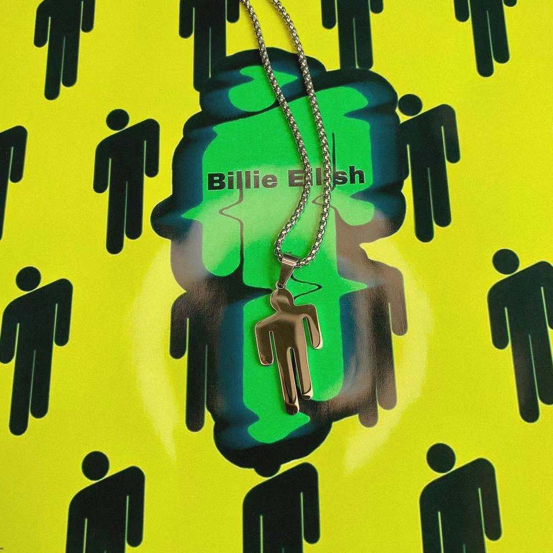 hamalstudio美国潮牌billieeilish比莉ins同款街头项链项链