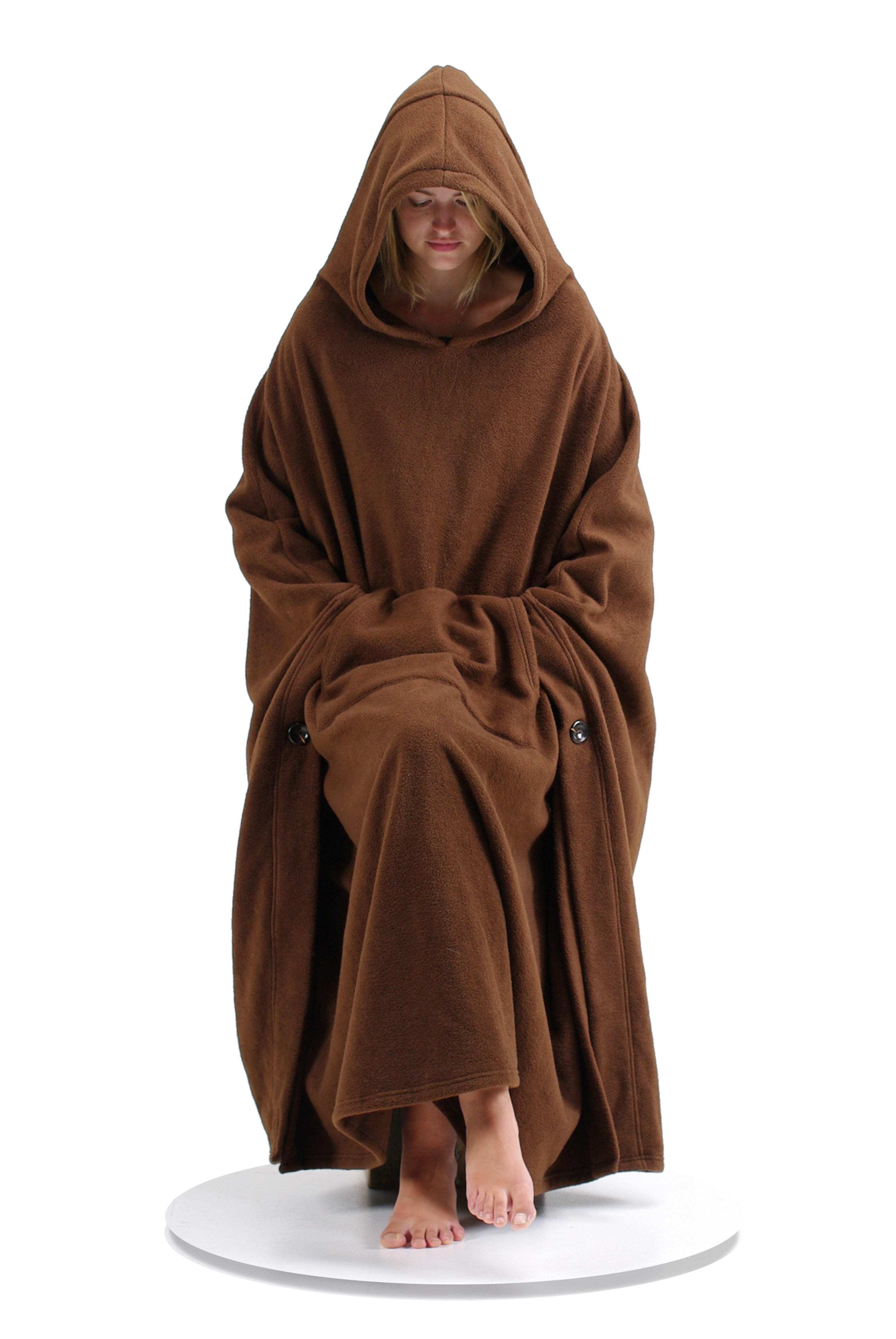 披风打修斗出家僧人僧服居士坐禅披肩毛毯禅意蒲团