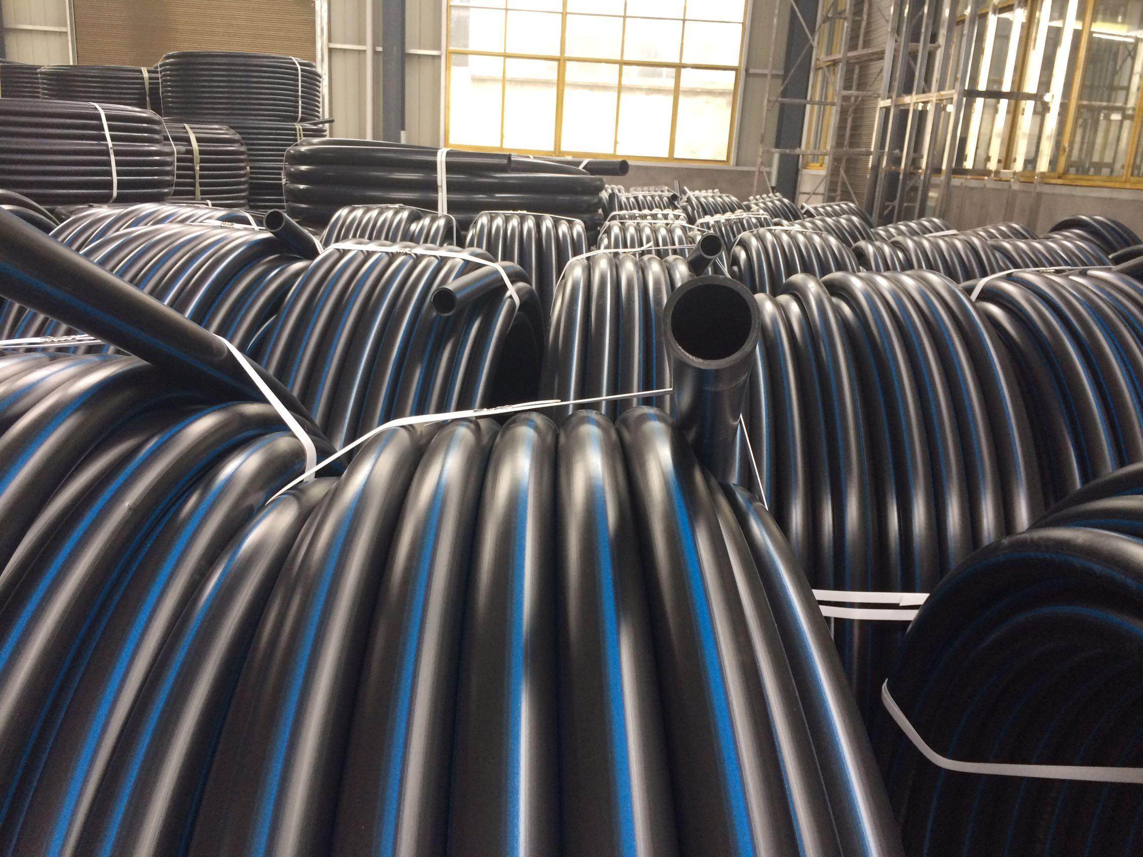 pe管材给水管4分6分1寸山泉饮用pe管