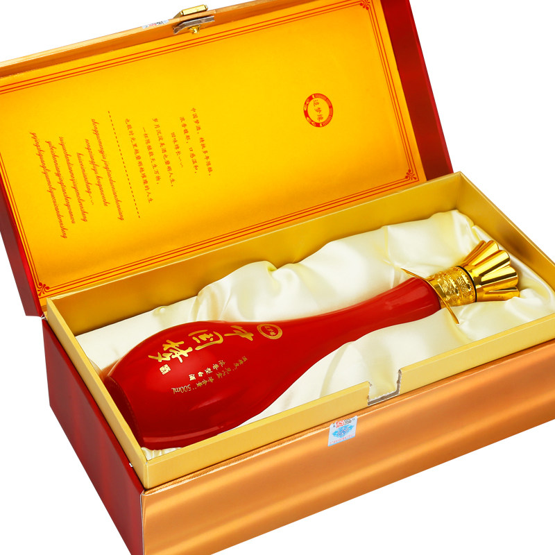 白酒追梦纯粮盒装礼盒精美整箱六瓶梦缘42度白酒