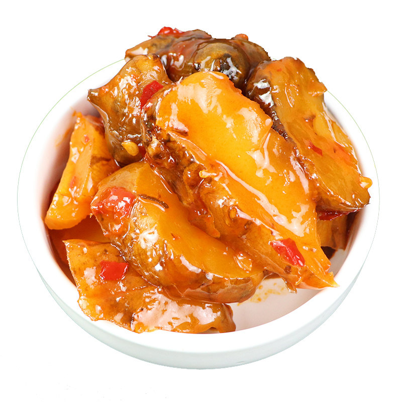 洋姜姜片鲜局红油500g湖北天门特产咸菜腌制腌制