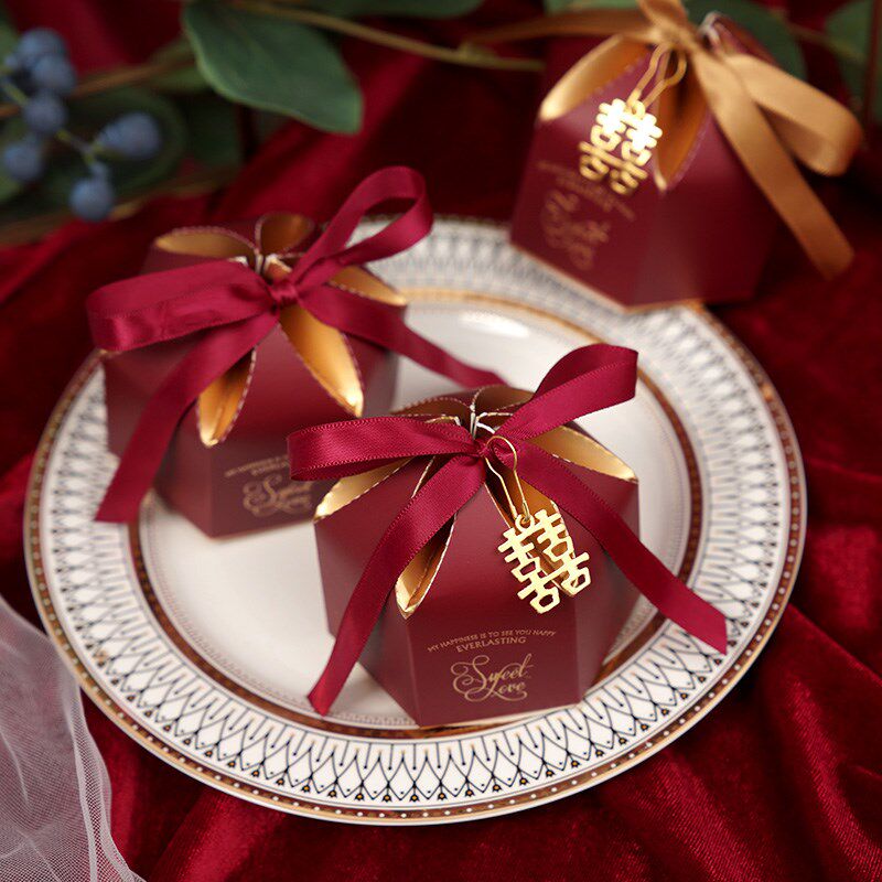 喜糖糖盒100个新款欧式星空婚礼盒子网红ins糖盒