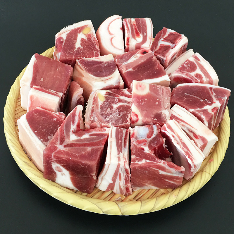 羊肉包邮带皮带切块内蒙古锡盟散养新鲜带骨肉羊生羊肉