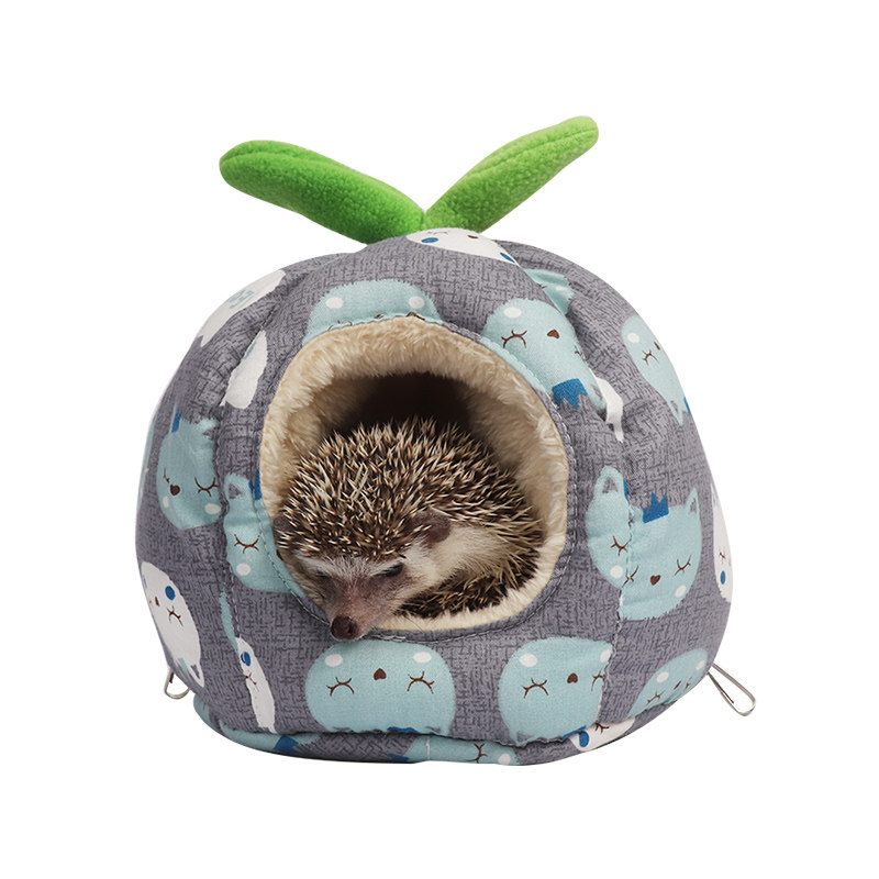 花枝鼠窝刺猬小窝冬季保暖过冬用品宠物房子玩具