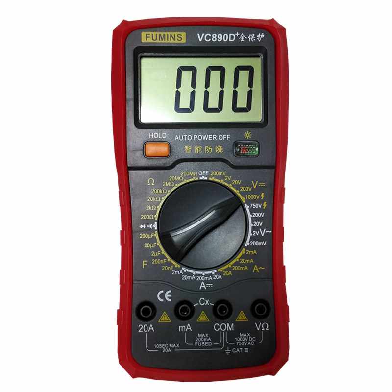 高精度测量电感6243电容6013专业数字测试仪器背光万用表