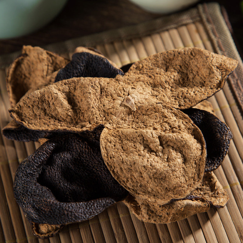 禾维新会陈皮15年正老宗50克大红柑果泡茶茶水陈皮