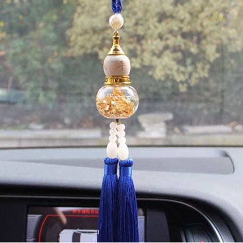 汽车挂件车内饰品出入平安符金箔葫芦车饰品挂件车载汽车挂饰用品