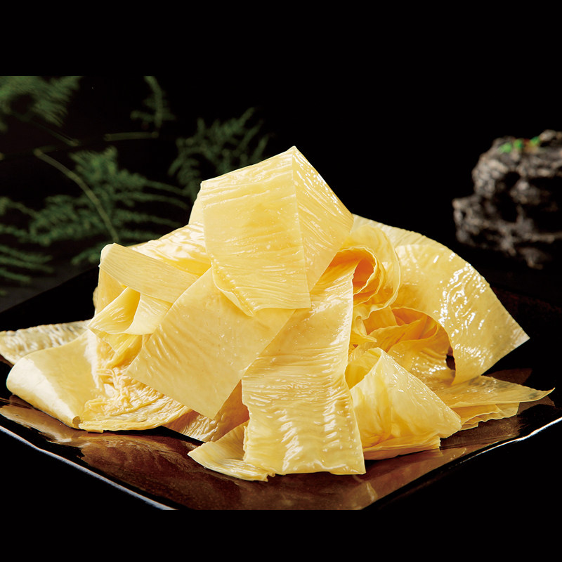 伴晓仙金缕豆衣豆腐衣豆手工长方形油豆其它干货