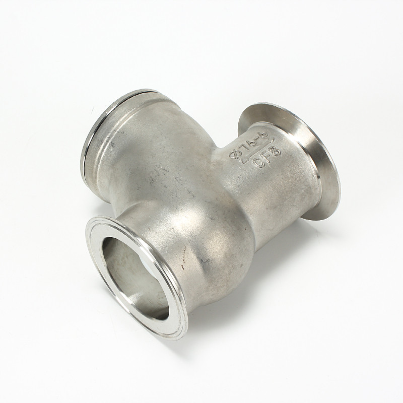 止回阀卡箍球型hq81x6pdn50不锈钢单向阀污水提升专用止回阀