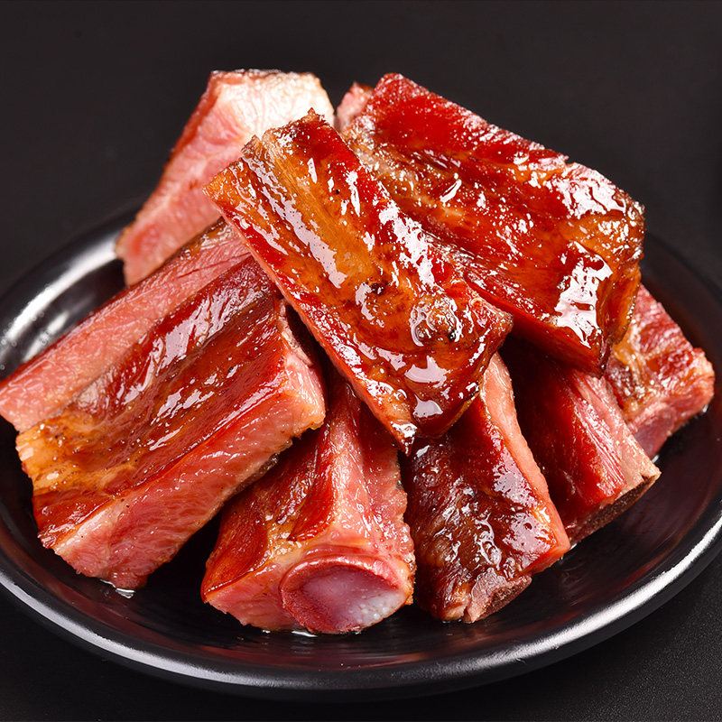 四川排骨烟熏川味精肋排龙骨成都风味农家自制腌肉
