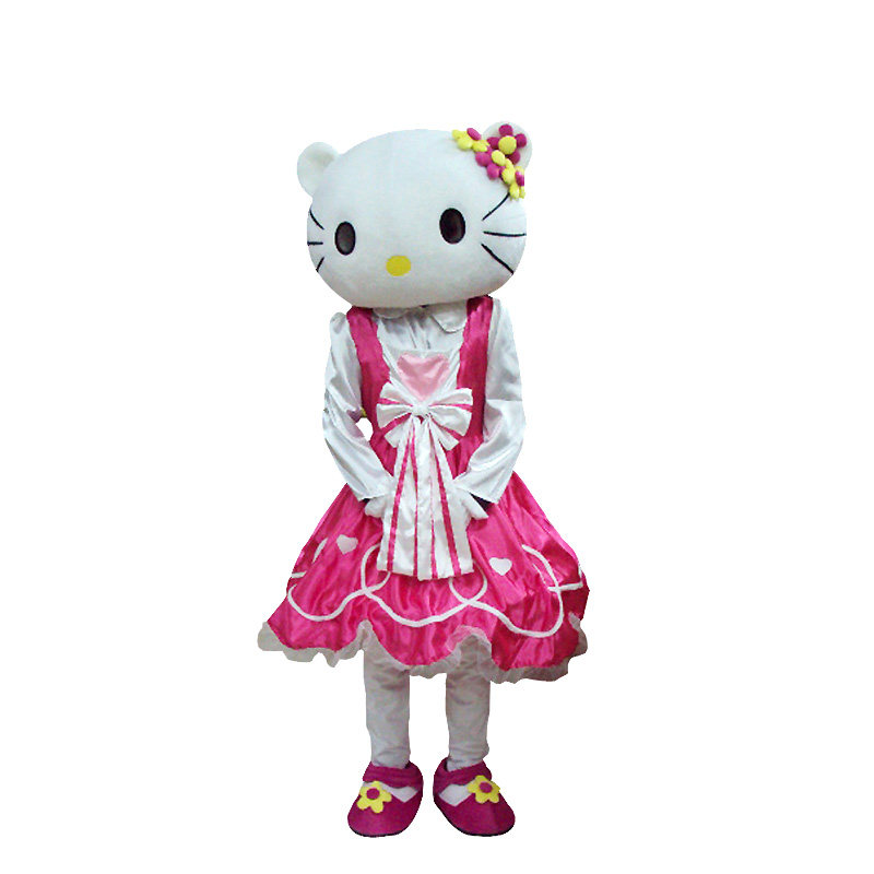 hellokitty卡通卡通人人偶动漫kitty公仔头套表演服装cosplay配件