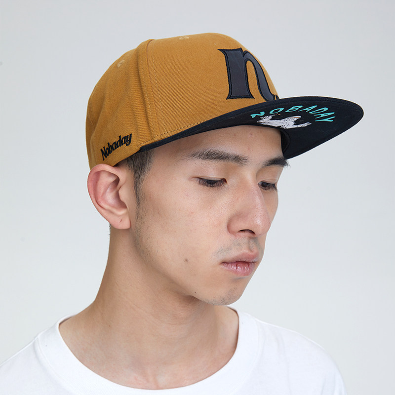 零夏nobaday运动2021新款平檐帽男时尚百搭街头其他户外服装
