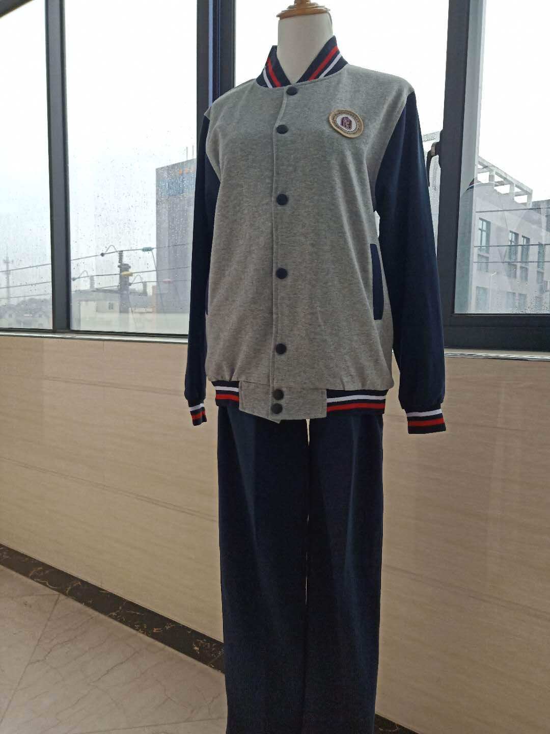 热卖新款杭州启正中学18届秋装学生校服2018年工作服